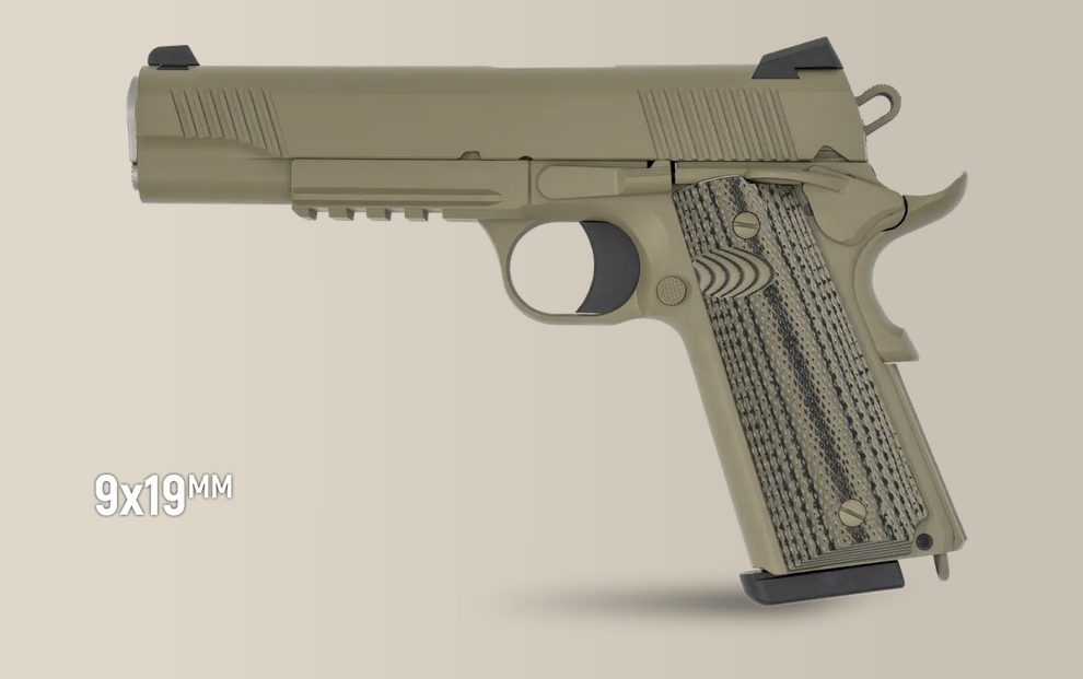 Tisas 1911 Duty B9RDG "Raider" 9mm